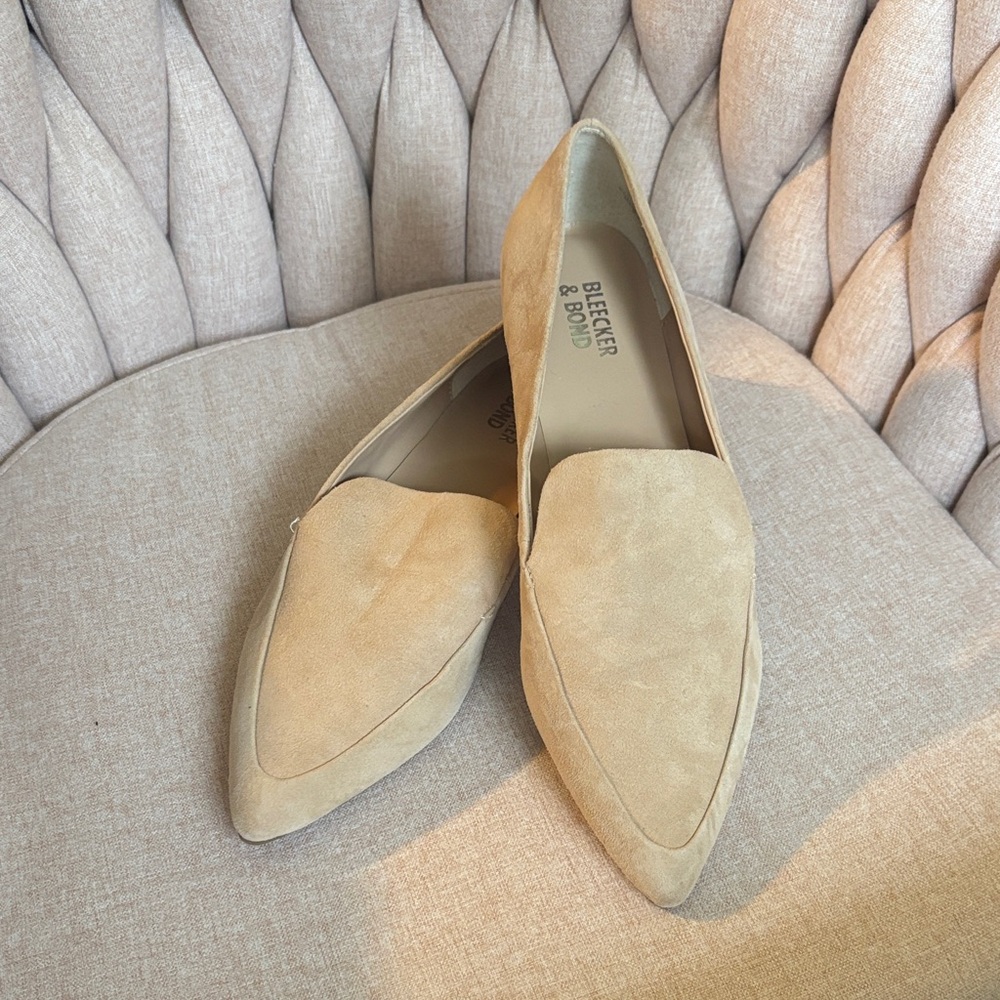 Women's Beige Loafers